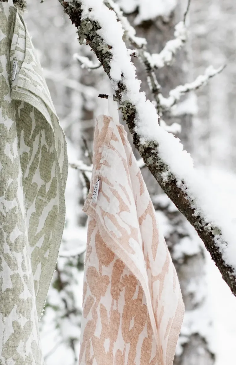Lapuan Kankurit JÄKÄLÄ pellavapyyhe^ Outlet