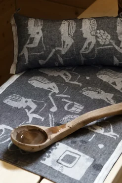 Lapuan Kankurit NAISTEN SAUNA laudeliina^ Laudeliinat & Saunatyynyt
